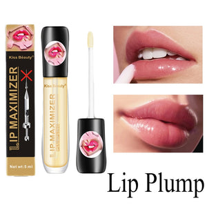 Instant Volumising Lips Plumper Repairing Reduce Lip Fine Lines Mask Long Lasting Moisturizer Care Lip Oil Sexy Plump Serum 5ml