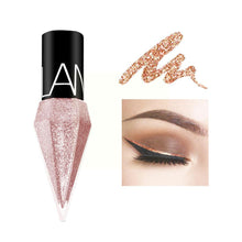 Load image into Gallery viewer, Eye Shadow Pearlescent Diamond Eye Shadow Liquid 5-color Sequins MakeUp Smooth Mini Fine Brush Eyeliner Shine And Head