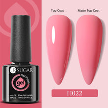Load image into Gallery viewer, UR SUGAR 7.5ml 7ml Glass Bottle Milky Jelly White Gel Nail Polish White Color UV Led Gel Varnish For Manicure Nail Art Base Top
