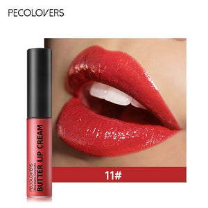 1Pc Sexy Velvet Matte Lipstick Waterproof Long Lasting Lip Gloss Non Stick Cup Red Lipgloss Glaze Cosmetic Women Makeup Lipstick