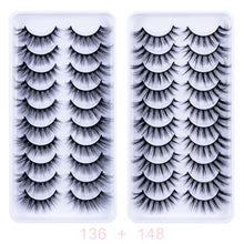Load image into Gallery viewer, AYRMILLA 5/20Pairs 3D Mink Lashes Natural False Eyelashes Dramatic Thick Fake Eyelash Extension Faux Cils Wholesale Makeup Tools