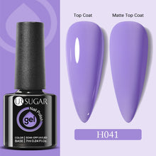 Load image into Gallery viewer, UR SUGAR 7.5ml 7ml Glass Bottle Milky Jelly White Gel Nail Polish White Color UV Led Gel Varnish For Manicure Nail Art Base Top