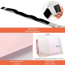 Load image into Gallery viewer, Washable Menstrual Heating Pad Electric Warm Lady Uterus Reduce Menstrual Stomachache Waist Pain Hot Compress 6 Modes Massager