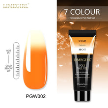 Load image into Gallery viewer, Limegirl 15ml Poly Nail Gel Glitter Building Nail Gel For Manicure Nail Art Design Luminous Polygels Extension Nail Gel For Nail
