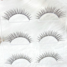 Load image into Gallery viewer, NEW Wholesale Mink Eyelashes 3pair lashes invisible band mink lashes reusable false eyelashes Makeup in Bulk