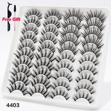 Load image into Gallery viewer, AYRMILLA 5/20Pairs 3D Mink Lashes Natural False Eyelashes Dramatic Thick Fake Eyelash Extension Faux Cils Wholesale Makeup Tools