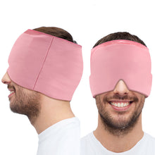 Load image into Gallery viewer, Gel Hot Cold Therapy Headache Migraine Relief Cap For Chemo,Sinus,Neck Wearable Therapy Wrap Stress Pressure Pain Relief Massage