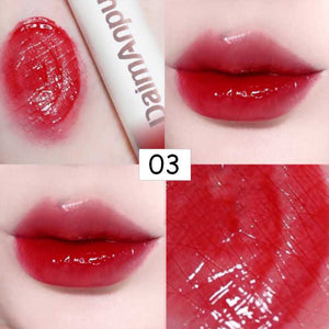 Cute Lipgloss Bulk Moisturizer Lip Plumper Lip Gloss Cosmetics Reduce Lip Line Nutritious Liquid Lipstick Lips Tint Lip Glaze