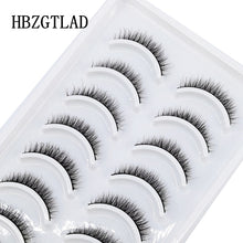 Load image into Gallery viewer, 41 Styles 10 pairs natural long 3D mink false eyelashes fake lashes makeup kit Mink Lashes extension eye lashes short eyelashes