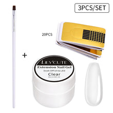Load image into Gallery viewer, LILYCUTE 5ml Quick Extension Gel Construct Hard Gel Semi Permanent UV LED UV Gel Nail Art Design Faux Ongles Nails Accesorios