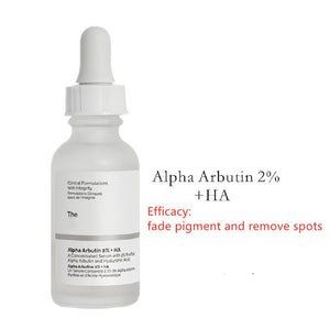 10 kinds  Face Makeup Peeling Solution AHA 30% + BHA 2% Acne Removing Serum Repair Hyaluronic Acid Face Skin Care 30ml