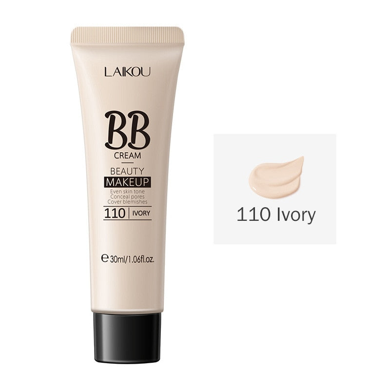 3 Colors BB Cream Long Lasting Liquid Foundation Waterproof Cover Acne Spot Natural Face Base Makeup Matte Concealer Cosmetic