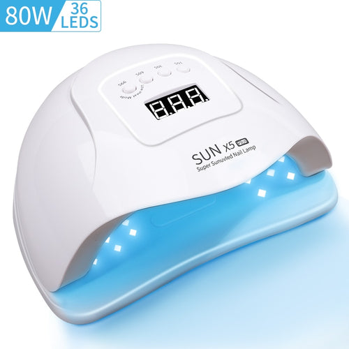 Led Lamp For Nails Uv Nail Drying Light For Gel Nail Manicure Polish Cabin Lamps Dryer Machine Nails Equipment Professional