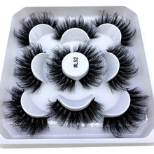 Load image into Gallery viewer, HBZGTLAD New 5 pairs 8-25mm natural 3D false eyelashes fake lashes makeup kit Mink Lashes extension mink eyelashes maquiagem