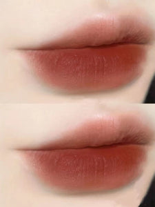 Velvet Matte Lipstick Liquid Lip Gloss Chestnut Waterproof Long Lasting Lip Stick Women Red Lip Tint Student Beauty Cosmetic