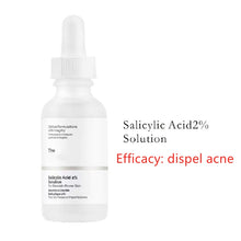 Load image into Gallery viewer, 10 kinds  Face Makeup Peeling Solution AHA 30% + BHA 2% Acne Removing Serum Repair Hyaluronic Acid Face Skin Care 30ml