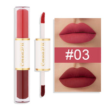 Load image into Gallery viewer, 5 In 1 Matte Lipstick Velvet Sexy Red Lip Tint Long Lasting Non-stick Cup Lip Gloss Set Lip Oil Female Makeup Cosmetic Kit