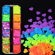 Load image into Gallery viewer, Holographic Butterfly Flakes Nail Art Glitter Sparkly 3D Laser Butterfly Sequins Tips DIY Polish Nail Art Decorations Manicure