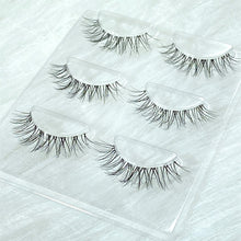 Load image into Gallery viewer, NEW Wholesale Mink Eyelashes 3pair lashes invisible band mink lashes reusable false eyelashes Makeup in Bulk