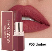 Load image into Gallery viewer, 6 Colors Waterproof Nude Matte Lipsticks Long Lasting Lip Stick Not Fading Sexy Red Pink Velvet Lipsticks Makeup Cosmetic Batom