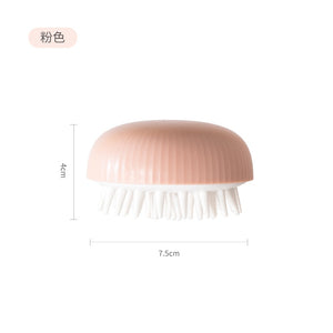 1pcs Multifunctional Handheld Massage Brush Head Body Scalp Massage Brush Comb Hair Cleaning Comb Head Massager 4 Colors New