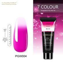 Load image into Gallery viewer, Limegirl 15ml Poly Nail Gel Glitter Building Nail Gel For Manicure Nail Art Design Luminous Polygels Extension Nail Gel For Nail