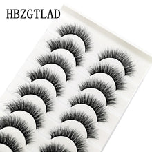 Load image into Gallery viewer, 41 Styles 10 pairs natural long 3D mink false eyelashes fake lashes makeup kit Mink Lashes extension eye lashes short eyelashes
