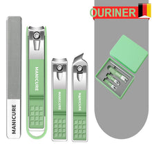 Load image into Gallery viewer, Germany nail clipper set a full set of new high-grade men and women on special nails cut nail clippers pedicure tool boxes