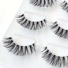 Load image into Gallery viewer, NEW Wholesale Mink Eyelashes 3pair lashes invisible band mink lashes reusable false eyelashes Makeup in Bulk