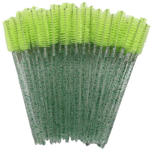 Eyelash Extension Disposable Eyebrow brush Mascara Wand Applicator Spoolers Eye Lashes Cosmetic Brushes Set makeup tools