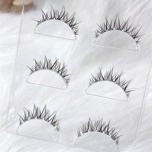 NEW Wholesale Mink Eyelashes 3pair lashes invisible band mink lashes reusable false eyelashes Makeup in Bulk