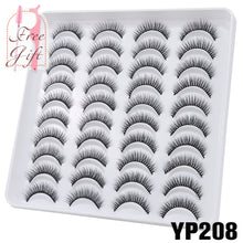 Load image into Gallery viewer, AYRMILLA 5/20Pairs 3D Mink Lashes Natural False Eyelashes Dramatic Thick Fake Eyelash Extension Faux Cils Wholesale Makeup Tools