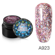 Load image into Gallery viewer, ROSALIND Gel Nail Polish Glitter Paint Hybrid Varnishes Shiny Top Base Coat For Nails Set Semi Permanent For Manicure Nail Art